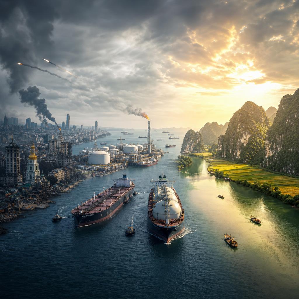 Ukraine hứng mưa tên lửa, tranh cãi phí eo Hormuz, Ninh Bình được đề cử điểm đến mới nổi
