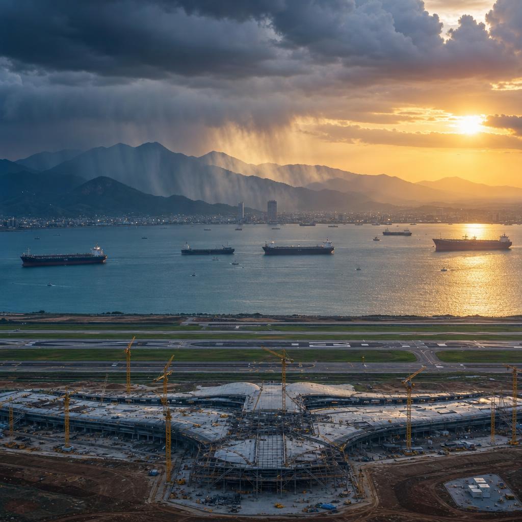 Thỏa thuận Mỹ–Iran, giá dầu giảm; Long Thành tăng tốc, miền Bắc mưa dông