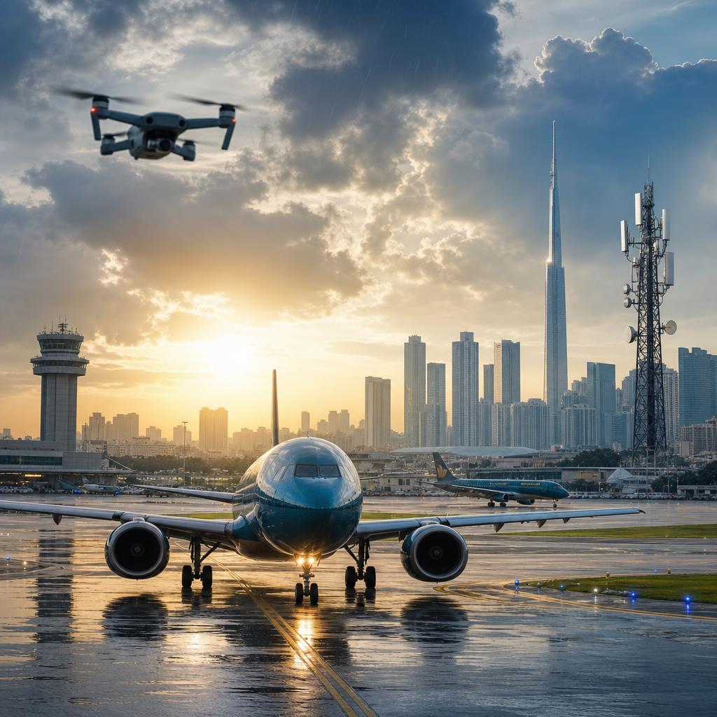 UAV uy hiếp Tân Sơn Nhất, điều hành tiền tệ 2026, nắng nóng kèm mưa giông nhiều nơi